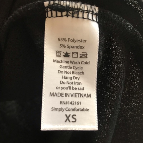 EUC black Lularoe Irma! - Picture 2 of 2